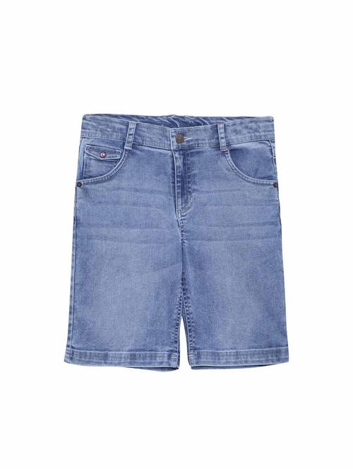 blue denim three fourth - 17421835 - Standard Image - 1