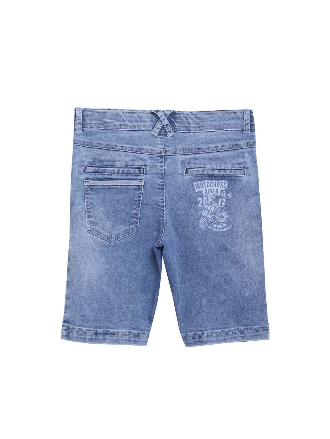 blue denim three fourth - 17421835 - Zoom Image - 2