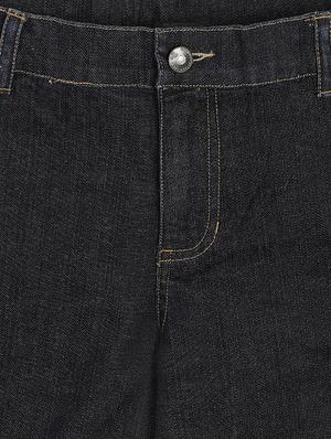 navy blue denim three fourth - 17421839 - Standard Image - 3