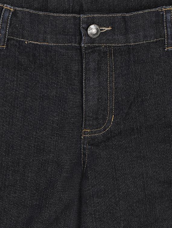 navy blue denim three fourth - 17421839 - Zoom Image - 3