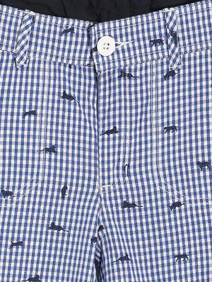 blue cotton three fourth - 17421852 - Standard Image - 3