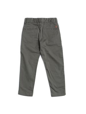 green cotton chinos trouser - 17421858 - Standard Image - 2