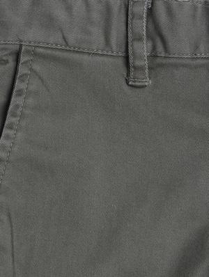 green cotton chinos trouser - 17421858 - Standard Image - 3
