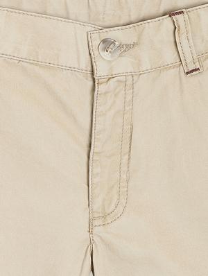 beige cotton chinos trouser - 17421860 - Standard Image - 3