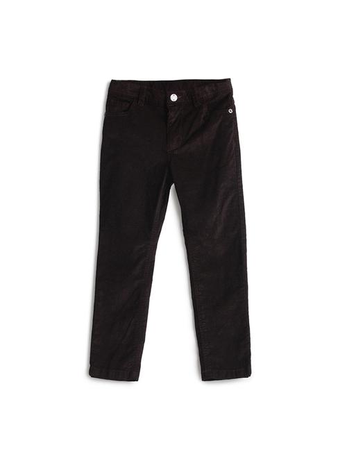 brown cotton corduroy trouser - 17421863 - Standard Image - 1
