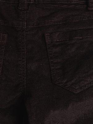 brown cotton corduroy trouser - 17421863 - Standard Image - 3