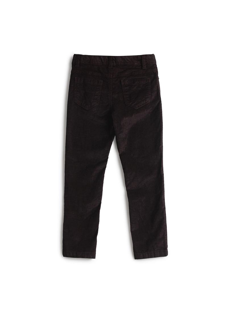 brown cotton corduroy trouser - 17421863 - Zoom Image - 2