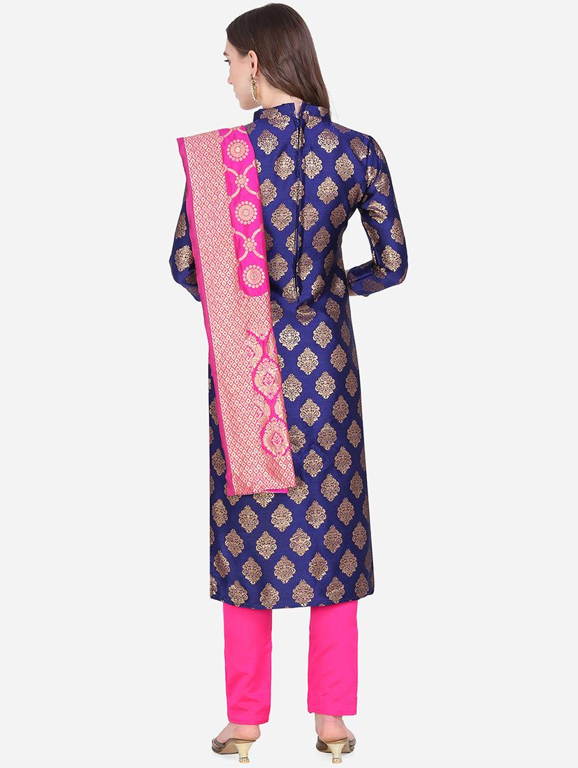 self design unstitched suit - 17421890 - Zoom Image - 3