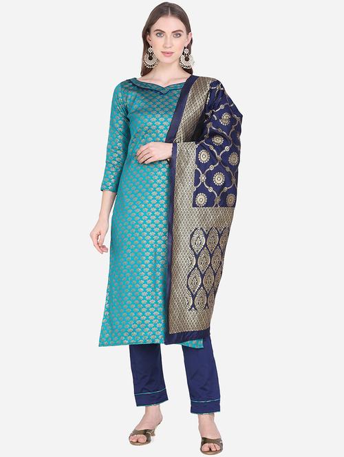 self design unstitched suit - 17421891 - Standard Image - 1