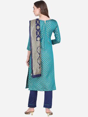 self design unstitched suit - 17421891 - Standard Image - 3
