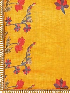 floral unstitched suit - 17421898 - Standard Image - 5