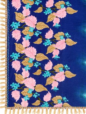 floral unstitched suit - 17421904 - Standard Image - 5