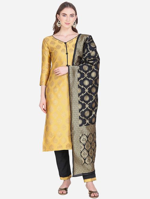 contrast unstitched suit - 17421909 - Standard Image - 1