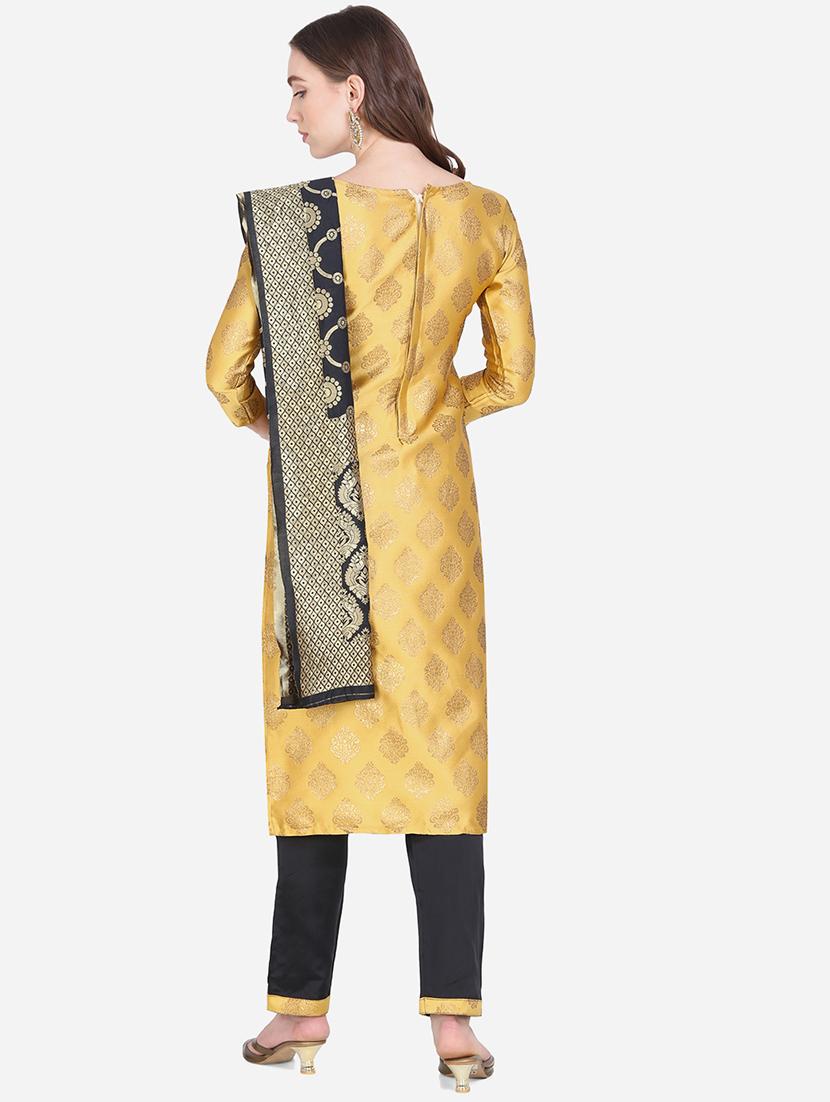 contrast unstitched suit - 17421909 - Zoom Image - 3