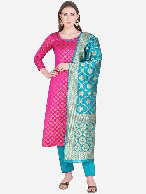 self design unstitched suit - 17421912 - Standard Image - 1