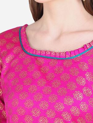 self design unstitched suit - 17421912 - Standard Image - 4