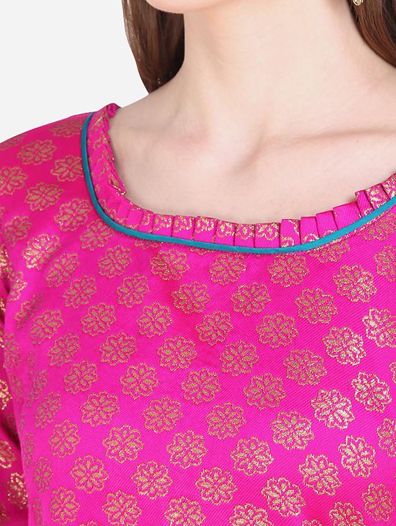 self design unstitched suit - 17421912 - Zoom Image - 4