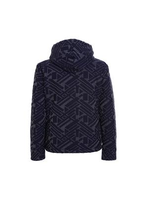 navy blue cotton blend bomber jackets - 17422064 - Standard Image - 2