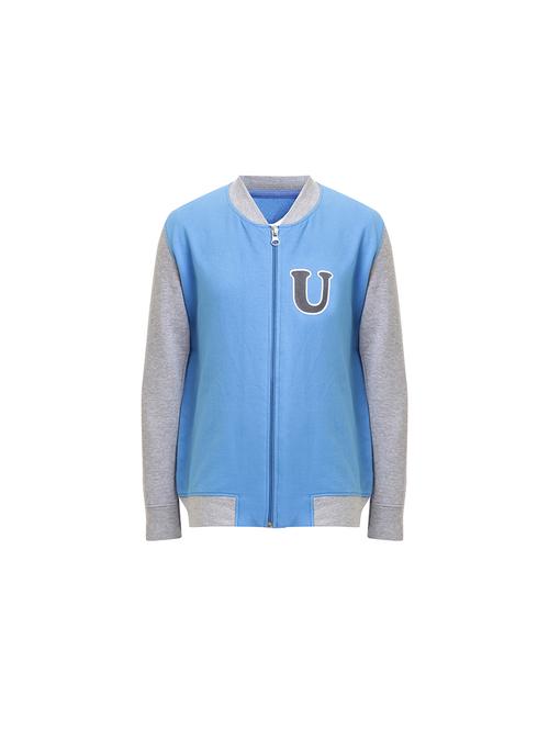 blue cotton sweatshirt - 17422085 - Standard Image - 1