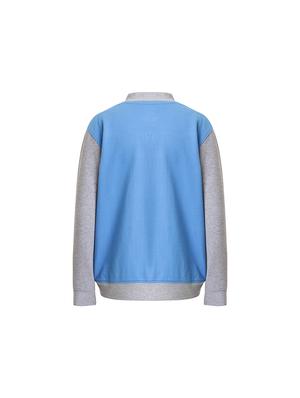 blue cotton sweatshirt - 17422085 - Standard Image - 2