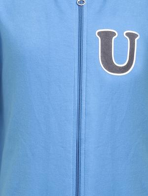 blue cotton sweatshirt - 17422085 - Standard Image - 3