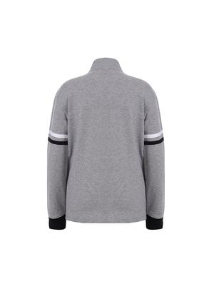 black cotton sweatshirt - 17422087 - Standard Image - 2