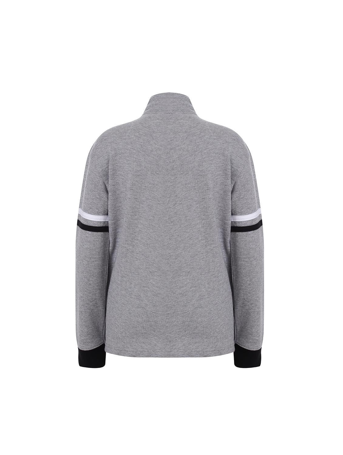 black cotton sweatshirt - 17422087 - Zoom Image - 2