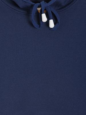 navy blue cotton sweatshirt - 17422088 - Standard Image - 3