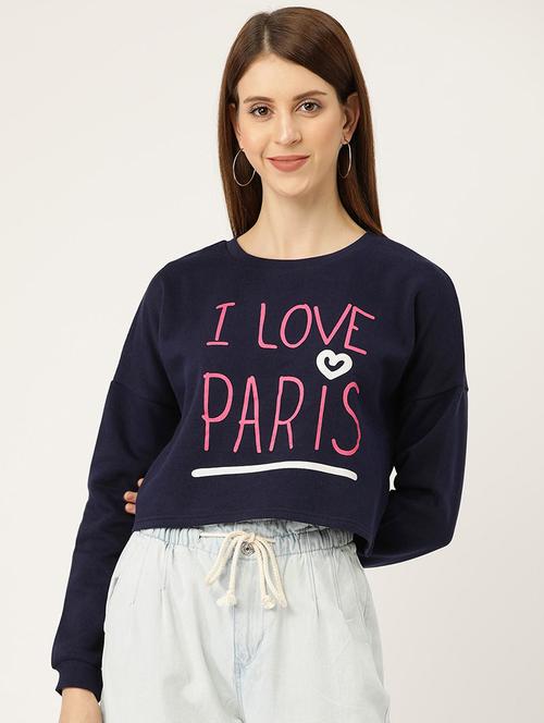 quirky print sweatshirt - 17422278 - Standard Image - 1