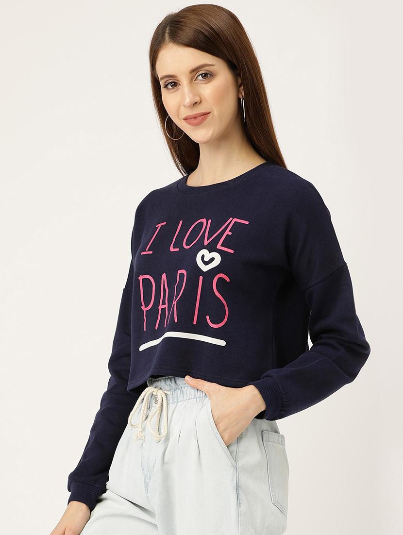 quirky print sweatshirt - 17422278 - Zoom Image - 2