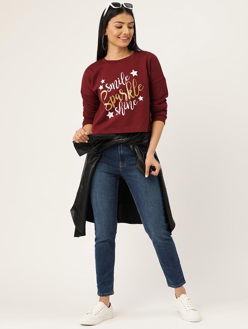 quirky print sweatshirt - 17422280 - Zoom Image - 4