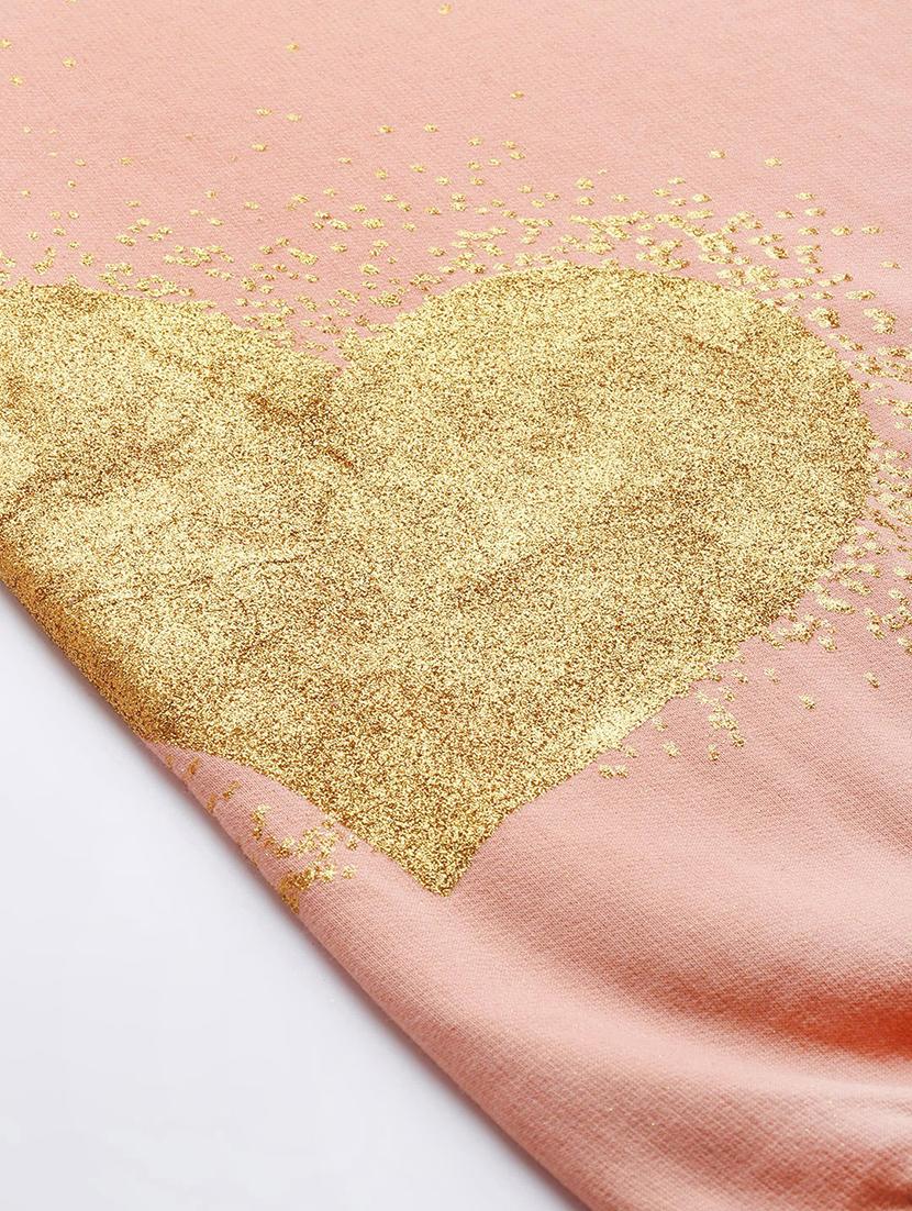 pink fleece regular sweatshirt - 17422291 - Zoom Image - 5