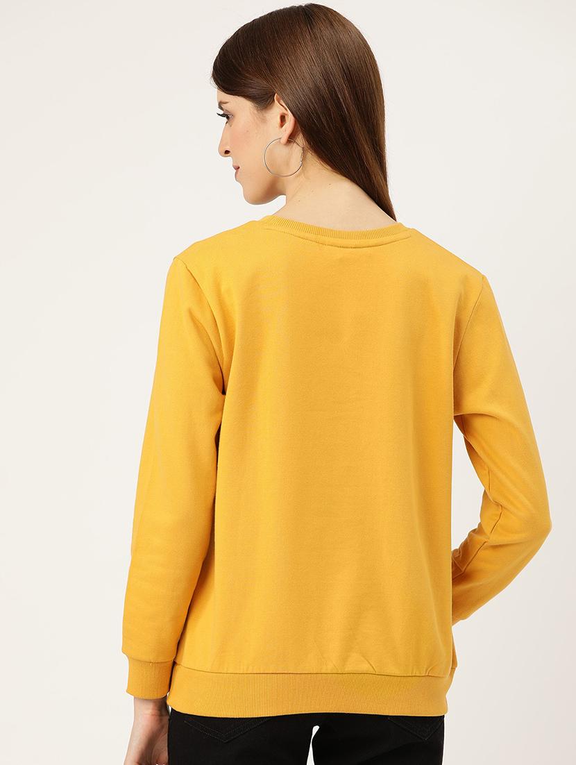 typographic print sweatshirt - 17422292 - Zoom Image - 3
