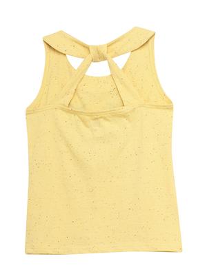yellow cotton jersey regular tee - 17422302 - Standard Image - 2