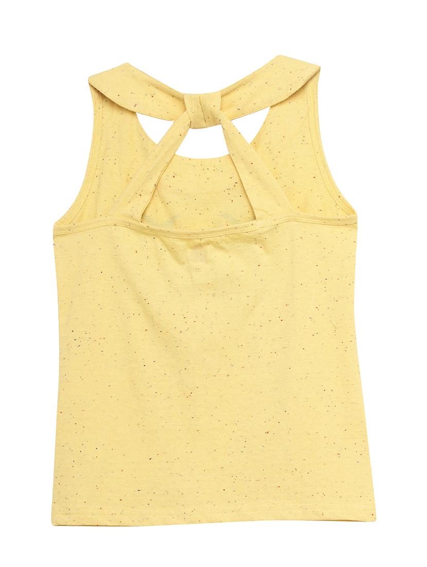 yellow cotton jersey regular tee - 17422302 - Zoom Image - 2