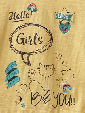 round neck printed regular tee - 17422318 - Standard Image - 4