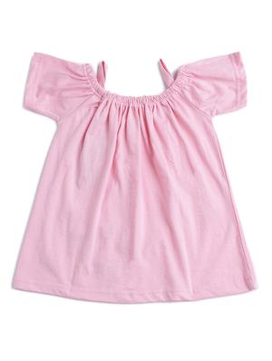 pink cotton jersey regular tee - 17422322 - Standard Image - 2