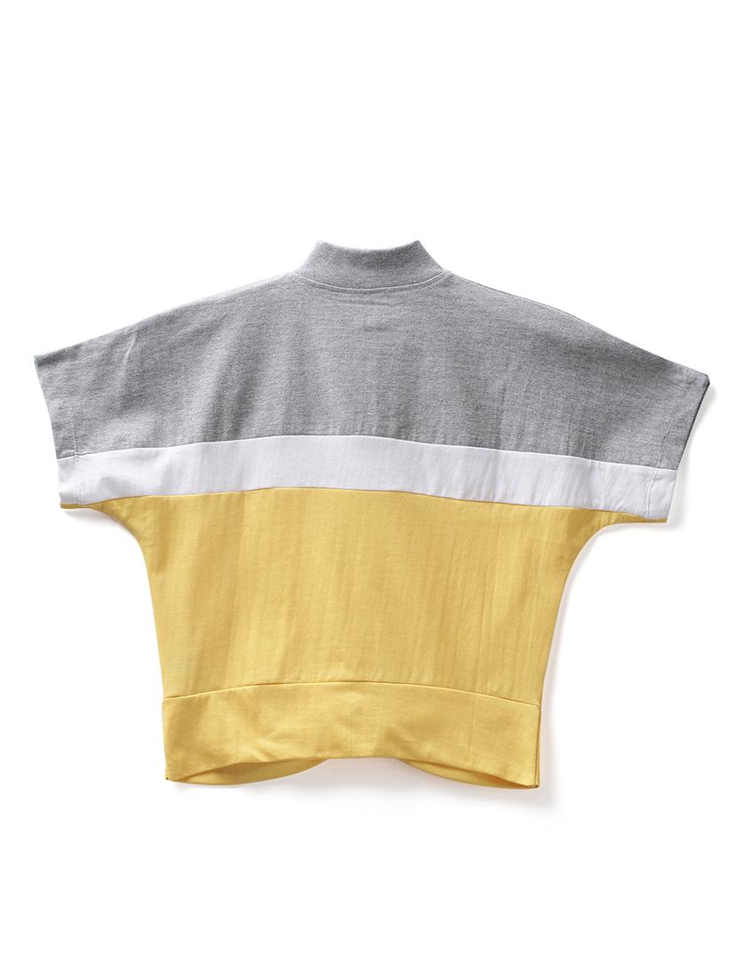 yellow cotton jersey regular tee - 17422332 - Zoom Image - 2