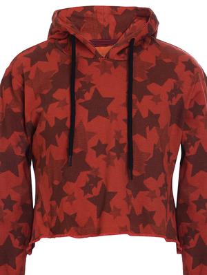 red cotton jersey regular tee - 17422336 - Standard Image - 3