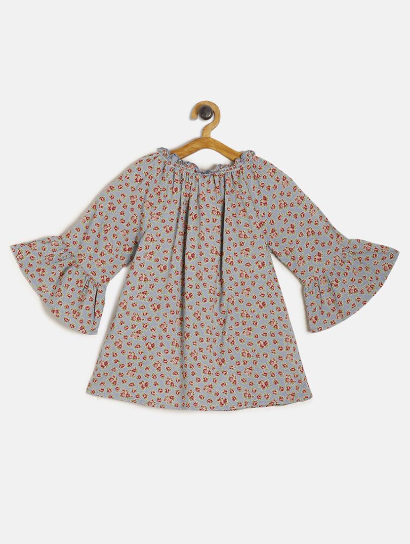 blue cotton regular top - 17422343 - Zoom Image - 2