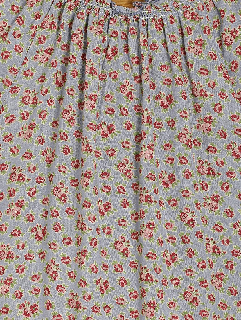 blue cotton regular top - 17422343 - Zoom Image - 3