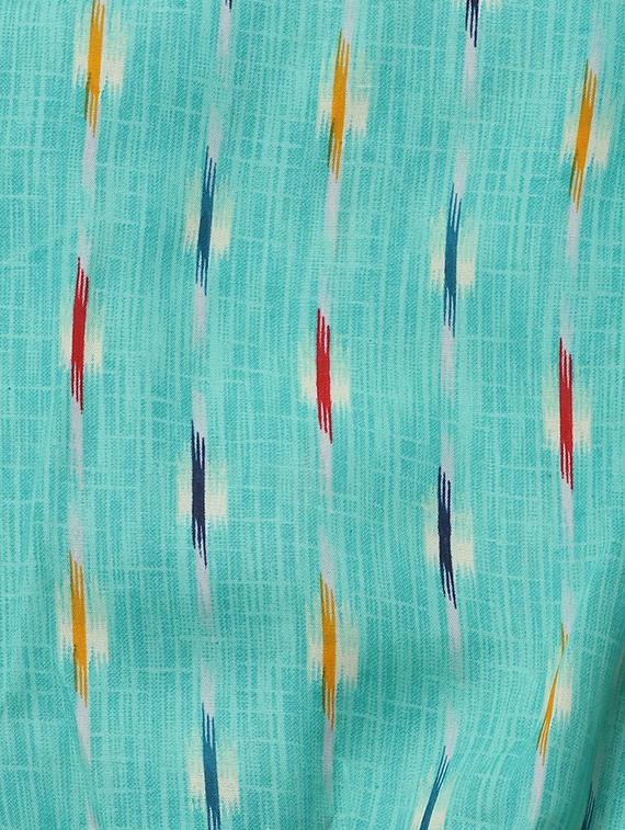 turquoise unstitched suit - 17422397 - Zoom Image - 6
