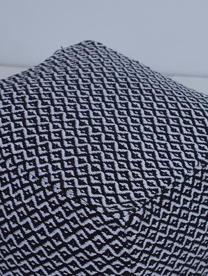 beautiful chevron cotton pouf - 17422568 - Standard Image - 4
