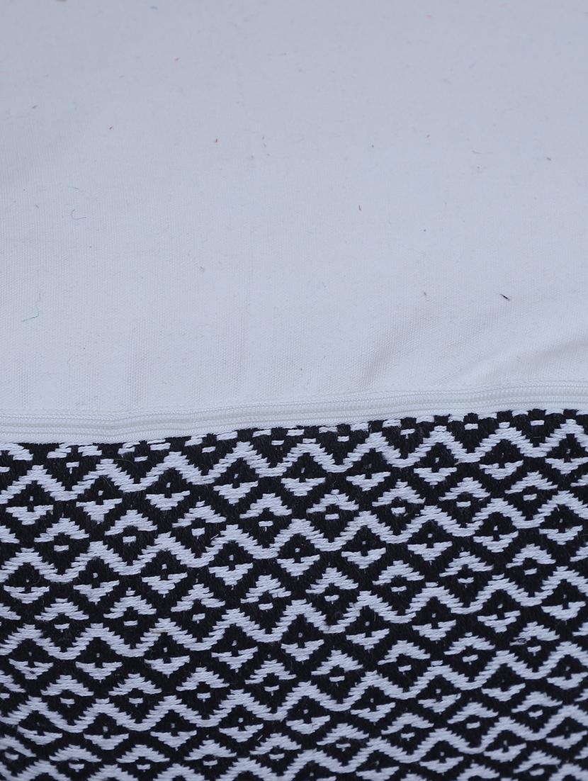 beautiful chevron cotton pouf - 17422568 - Zoom Image - 5