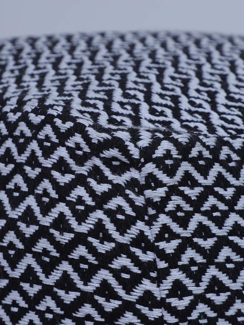 beautiful chevron cotton pouf - 17422568 - Zoom Image - 6