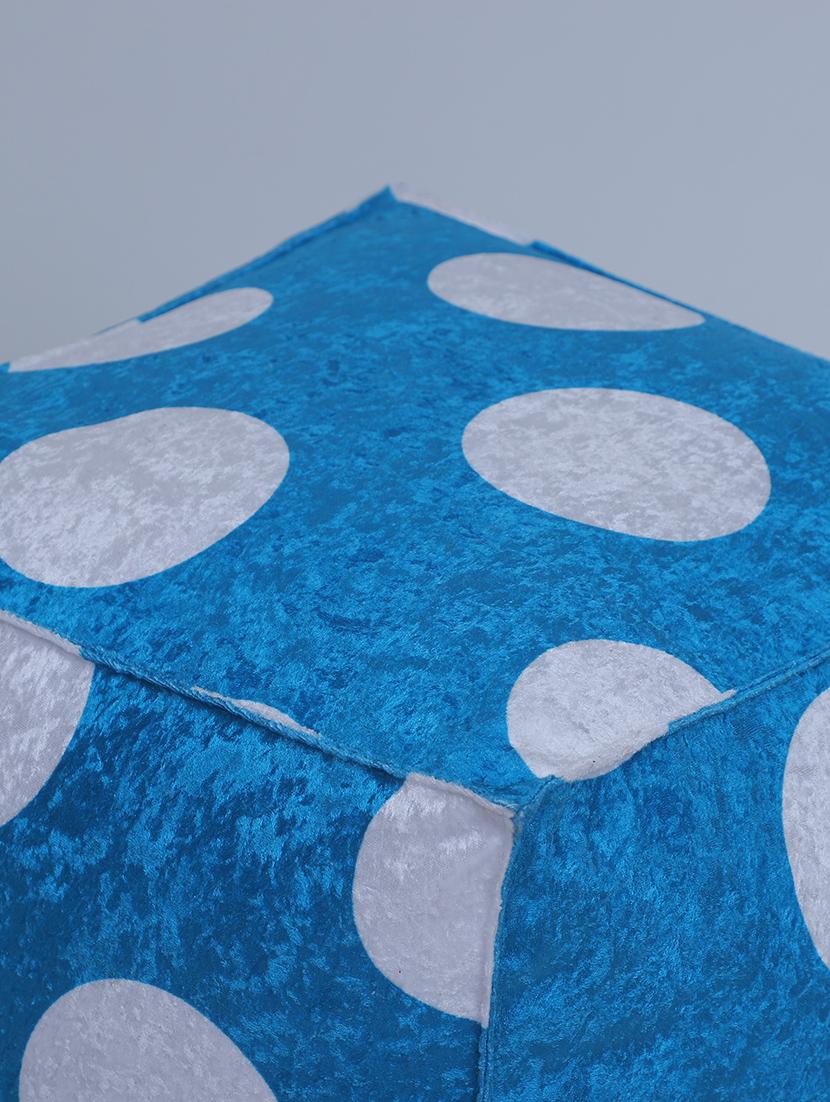 beautiful large polka dot printed pouf - 17422578 - Zoom Image - 4