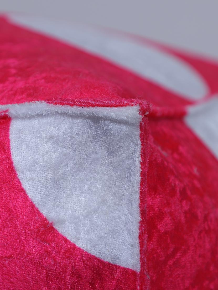 beautiful large polka dot printed pouf - 17422579 - Zoom Image - 5