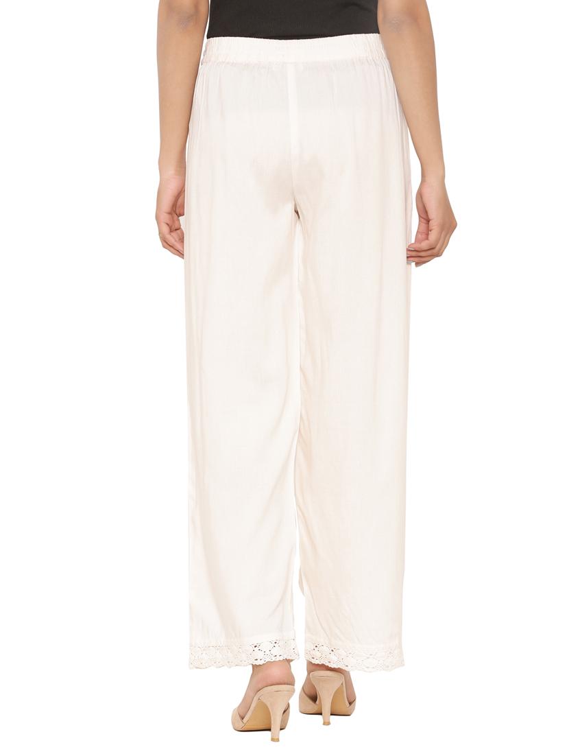 mid rise solid palazzo - 17422818 - Zoom Image - 3