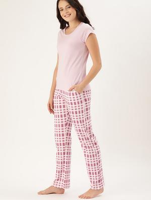 multi colored cotton pyjama set nightwear - 17422835 - Standard Image - 2