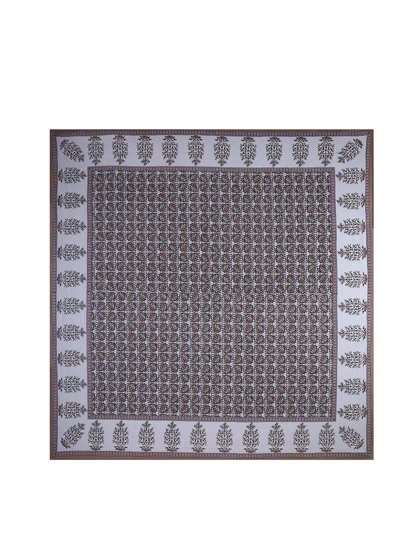 cotton super king size bedsheet with 2 pillow covers - 17422963 - Zoom Image - 3